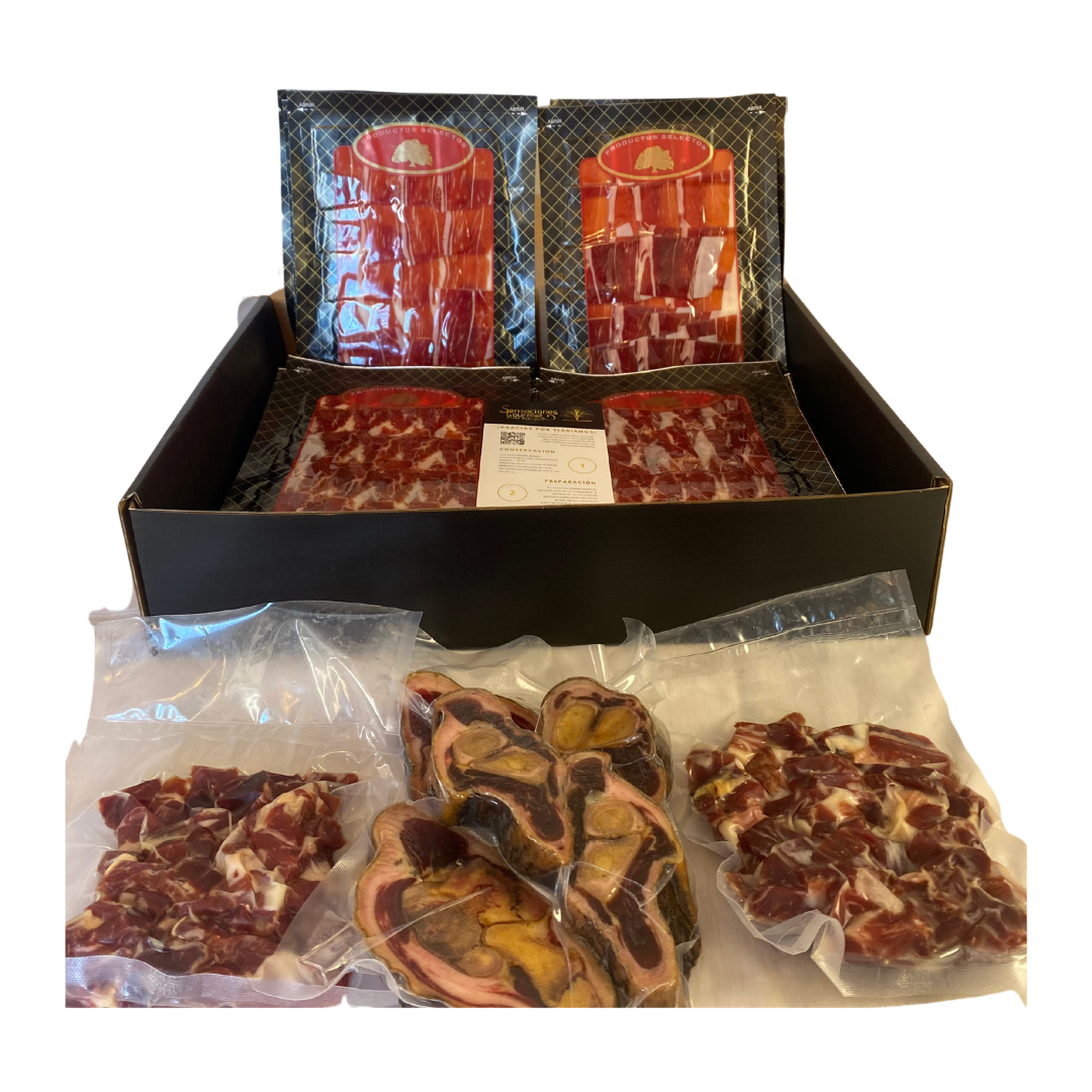Jamón ibérico de cebo 50% loncheado y envasado
