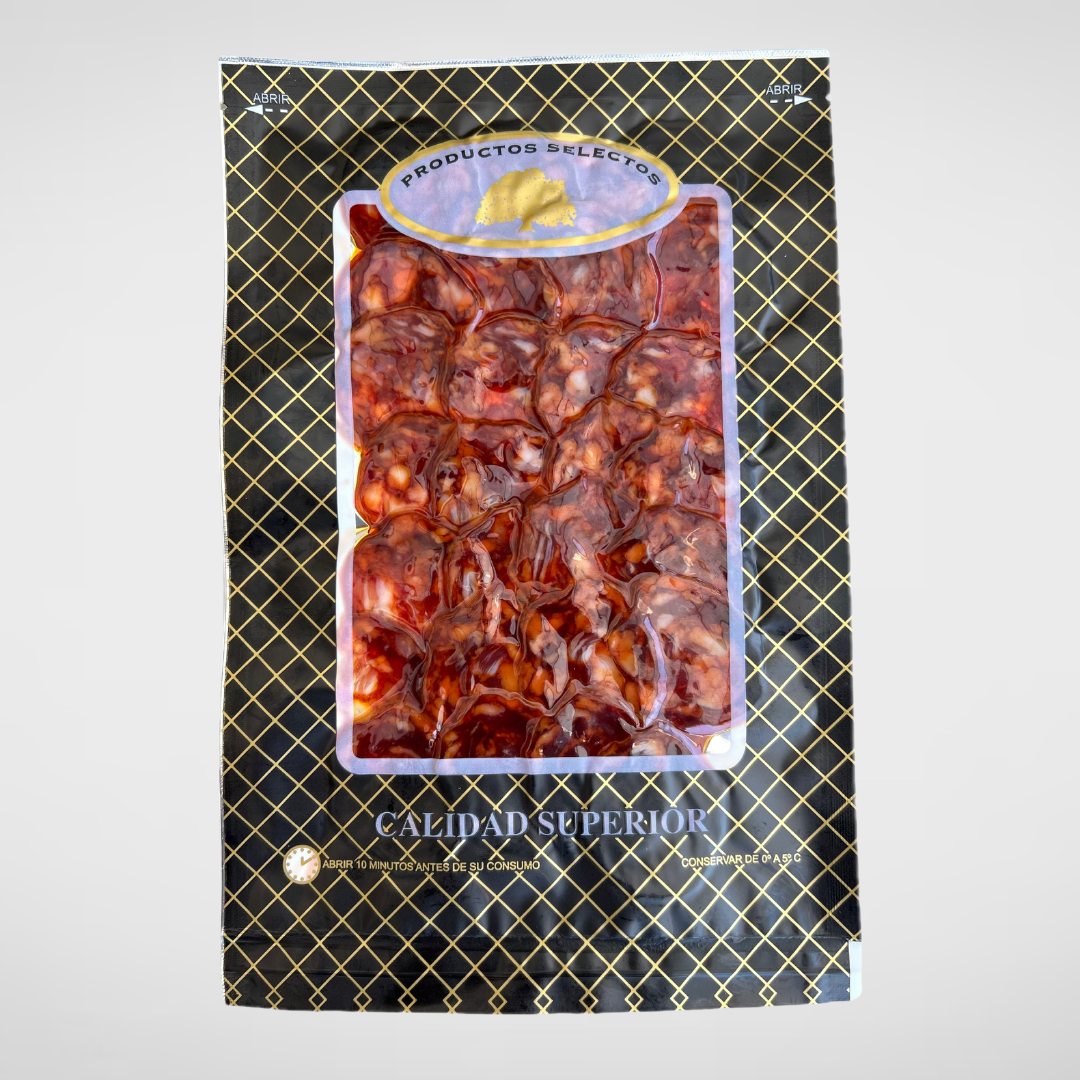 Chorizo de bellota loncheado