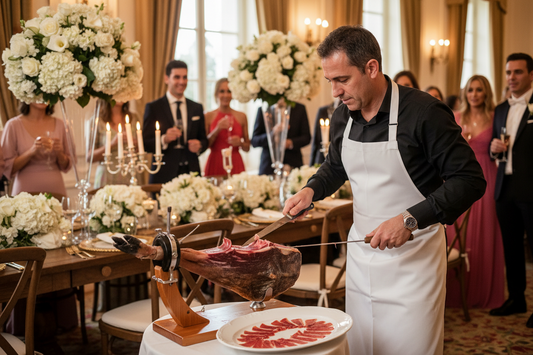 Cortador de jamón para bodas