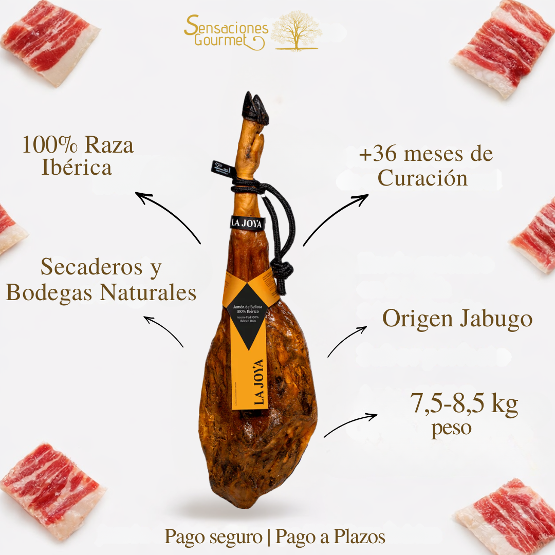 Jamón de Bellota 100% ibérico La Joya