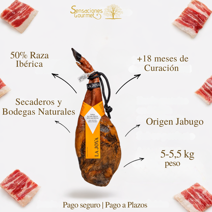 Paleta cebo ibérico 50% La Joya