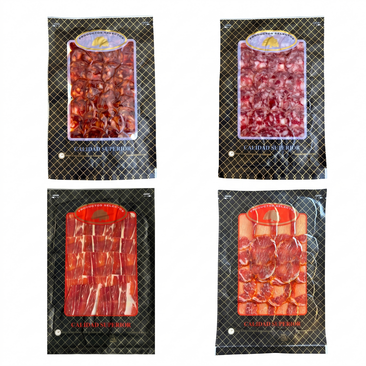 Cata Productos Ibéricos — Jabugo y Guijuelo | 4 Sobres de 100 g