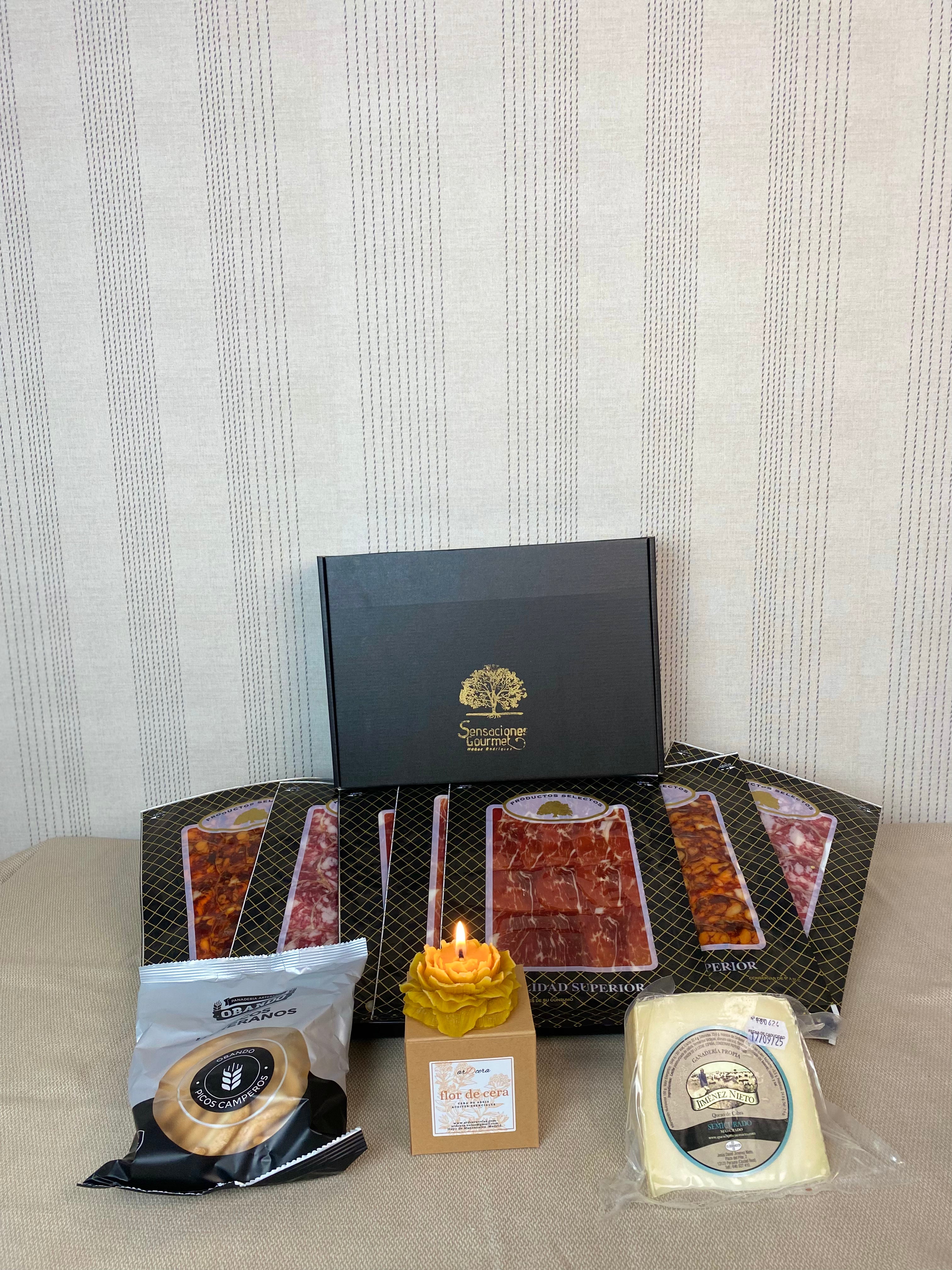 regalos personalizados, con jamon y embutidos