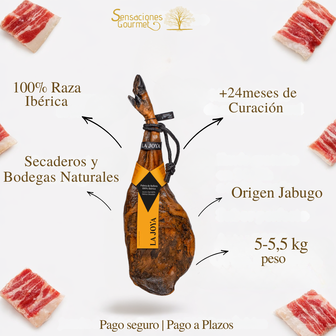 Paleta de bellota ibérica 100% La Joya