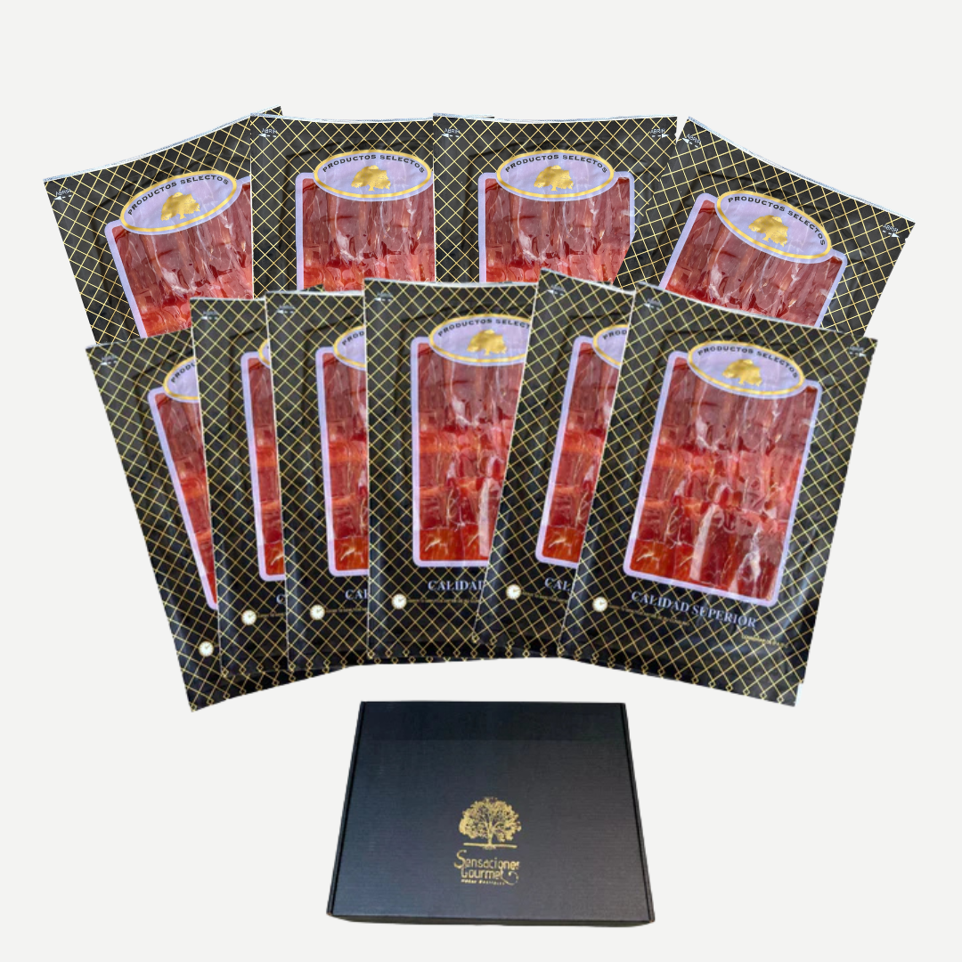 Medio Jamón de Cebo 50% Ibérico Loncheado Selección