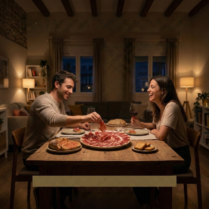 Medio Jamón de Cebo 50% Ibérico Loncheado Selección