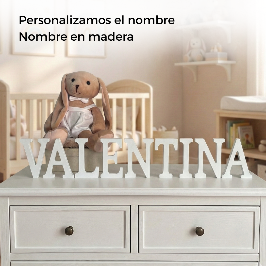 Regalo bebe nombre personalizado