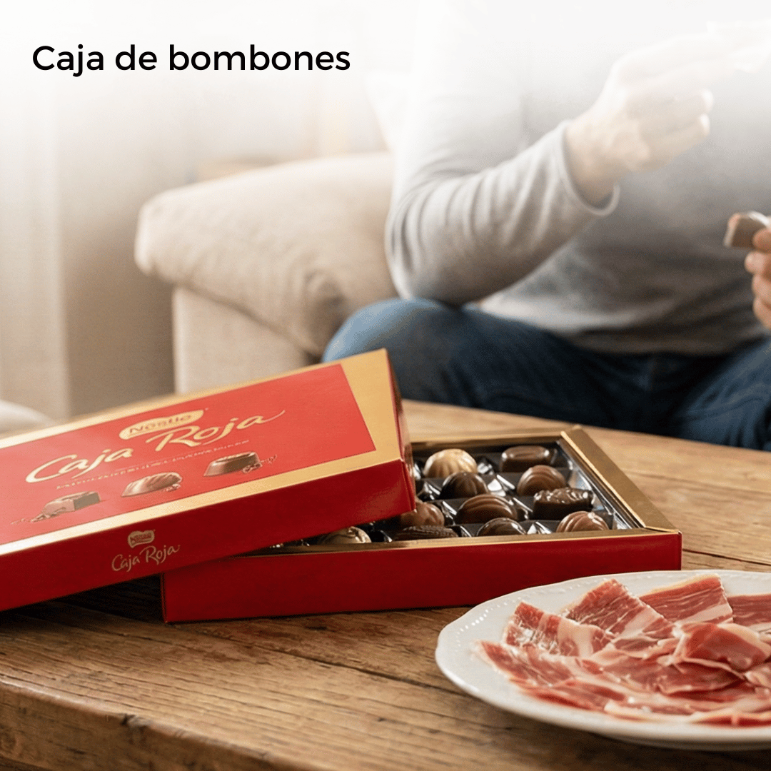 Regalo con bombones