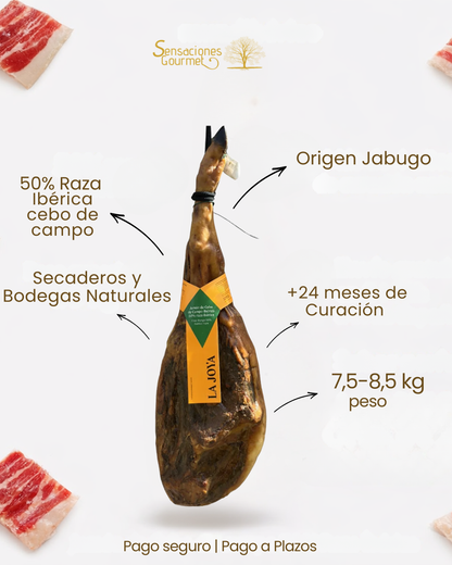 Jamón Cebo de Campo 50% Raza Ibérica La Joya