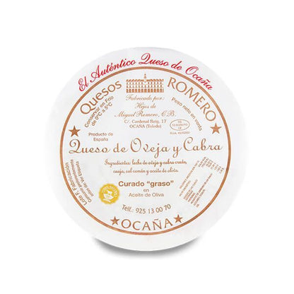 Queso en aceite flojo