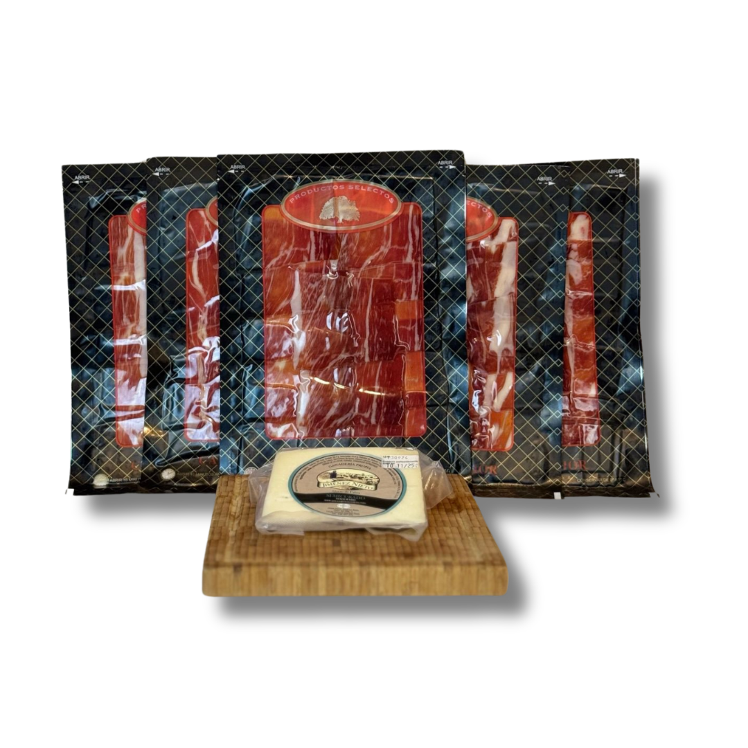 jamon iberico y queso